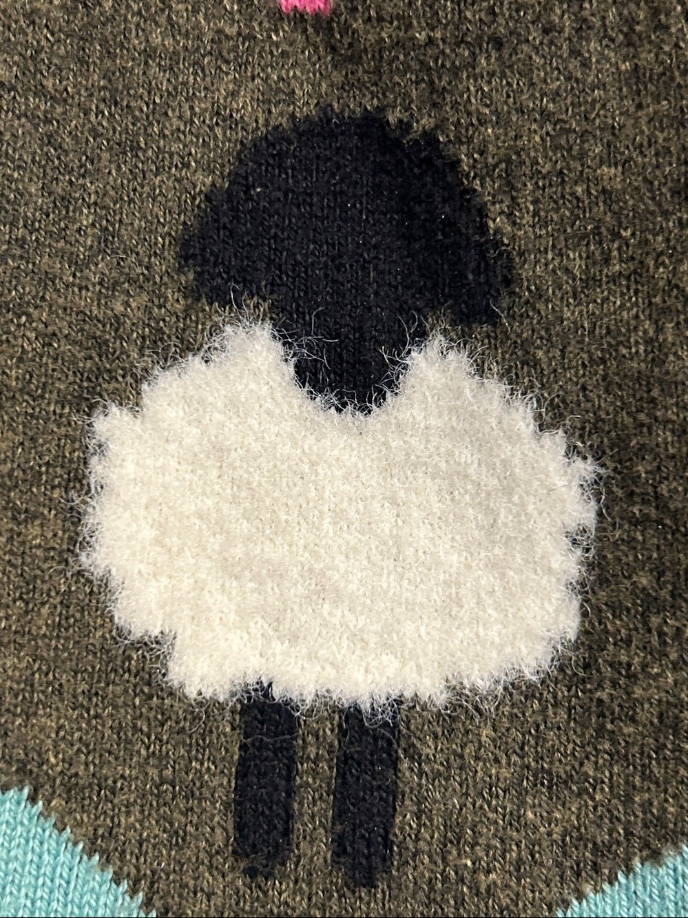 Talbot's PLUS Sheep Pullover Sweater - Picture 6 of 6